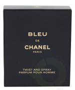 Chanel Bleu De Chanel Pour Homme Giftset 60 ml, 3x Edt Spray 20ml - Twist and Spray - Travel Sprays