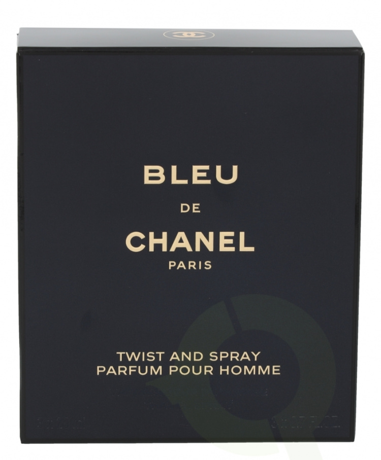 Chanel Bleu De Chanel Pour Homme Giftset 60 ml, 3x Edt Spray 20ml - Twist and Spray - Travel Sprays
