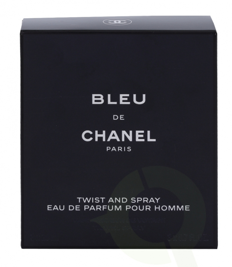 Chanel Bleu De Chanel Pour Homme Giftset 60 ml, 3x20ml Edp Travel Spray & 2 Refills