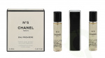 Chanel No 5 Eau Premiere Giftset 60 ml, 2x Edp Spray Refill 20Ml/1x Edp Spray 20Ml/Purse and Spray