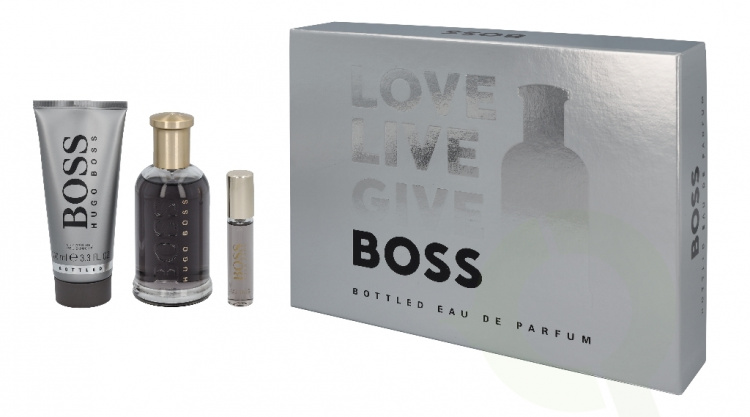 Hugo Boss Bottled Giftset 210 ml Edp Spray 100ml/Edp Spray 10ml/Shower Gel 100ml