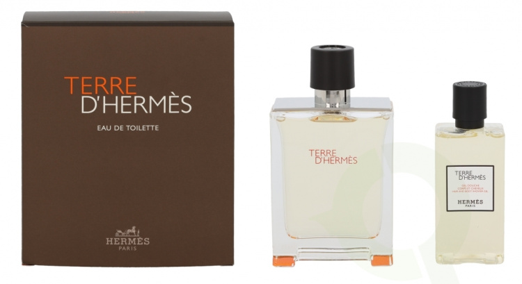 Hermes Terre D\'Hermes Giftset 180 ml Edt Spray 100ml/Hair & Body Shower Gel 80ml