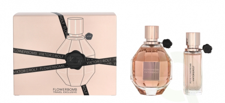 Viktor & Rolf Flowerbomb Gavesett 120 ml, Edp Spray 100ml/Edp Spray 20ml