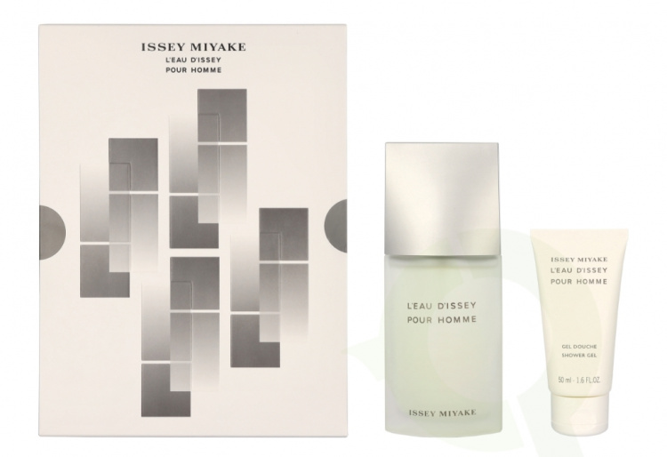 Issey Miyake L\'Eau D\'Issey Pour Homme Giftset 125 ml Edt Spray 75ml/Shower Gel 50ml