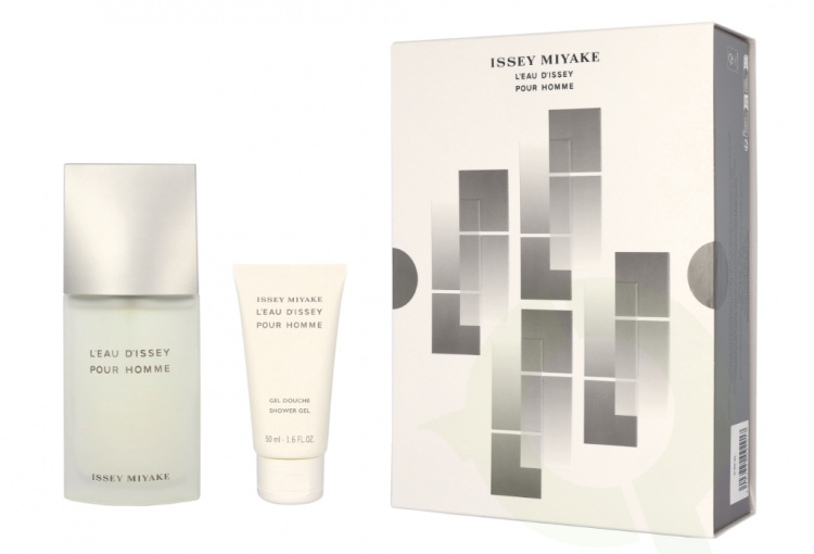 Issey Miyake L\'Eau D\'Issey Pour Homme Giftset 125 ml Edt Spray 75ml/Shower Gel 50ml