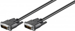 Goobay DVI-D Full HD-kabel enkeltledd, forniklet DVI-D-kontakt enkeltledd (18+1 pinne) > DVI-D-kontakt enkeltledd (18+1 pinne), 2 m Goobay DVI-D Full HD-kabel enkeltledd, forniklet DVI-D-kontakt enkeltledd (18+1 pinne) > DVI-D-kontakt enkeltledd (18+1 pinne), 2 m