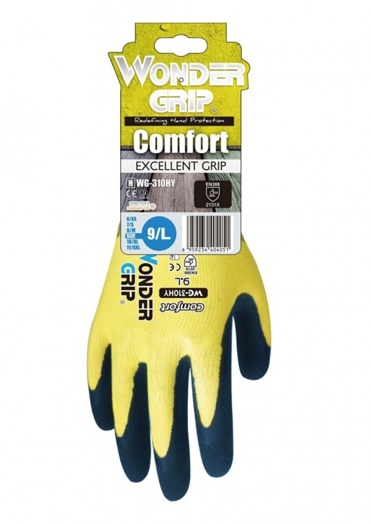 Wonder Grip WG-310HY Hage- og landskapsarbeid, Byggeplass, Landbruk, Avfallsbransjen, Logistikk og transport, Størrelse: M/8 Wonder Grip WG-310HY Hage- og landskapsarbeid, Byggeplass, Landbruk, Avfallsbransjen, Logistikk og transport, Størrelse: M/8