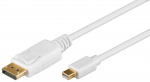 Goobay Adapterkabel for Mini DisplayPort™, gullbelagt Mini DisplayPort-plugg > Displayport™-plugg, 1 m