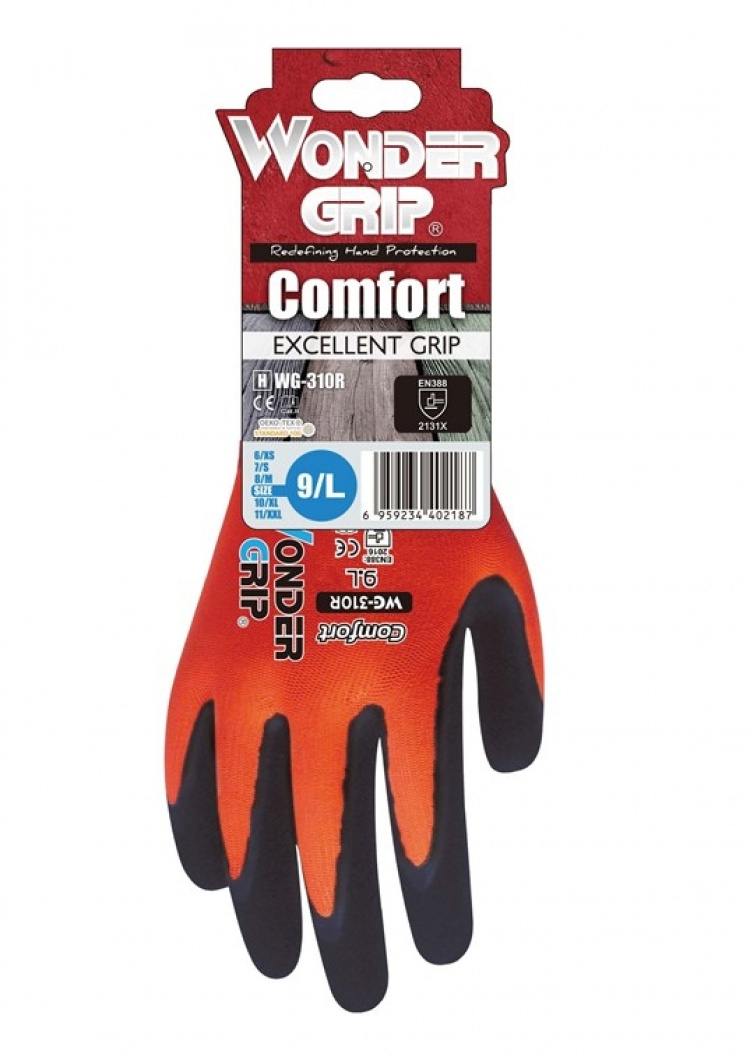 Wonder Grip WG-310R Hage- og landskapsarbeid, Byggeplass, Landbruk, Avfallsbransjen, Logistikk og transport, Størrelse: M/8 Wonder Grip WG-310R Hage- og landskapsarbeid, Byggeplass, Landbruk, Avfallsbransjen, Logistikk og transport, Størrelse: M/8