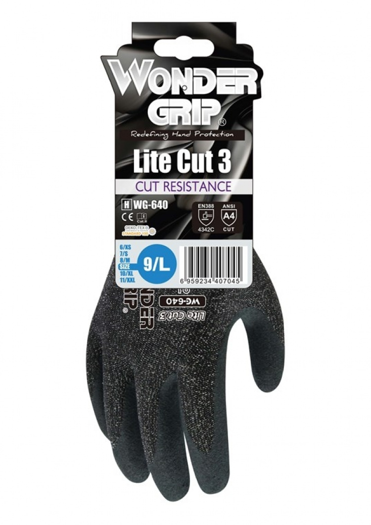 Wonder Grip WG-640, Størrelse: XL/10