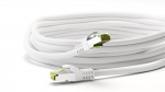 Goobay GHMT-sertifisert CAT 8.1 patchkabel, S/FTP (PiMF), hvit kobberleder, LSZH halogenfri kabelkappe, 3 m Goobay GHMT-sertifisert CAT 8.1 patchkabel, S/FTP (PiMF), hvit kobberleder, LSZH halogenfri kabelkappe, 3 m