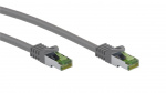 Goobay RJ45-koblingskabel med CAT 8.1 S/FTP-råkabel, AWG 26, grå kobberleder, LSZH halogenfri kabelkappe, RJ45-kontakt (CAT 6A), 10 m Goobay RJ45-koblingskabel med CAT 8.1 S/FTP-råkabel, AWG 26, grå kobberleder, LSZH halogenfri kabelkappe, RJ45-kontakt (CAT 6A), 10 m