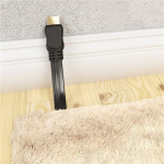 Goobay Høyhastighets HDMI™-kabel Slim med Ethernet HDMI™-kontakt (type A) > HDMI™-kontakt (type A), 1 m