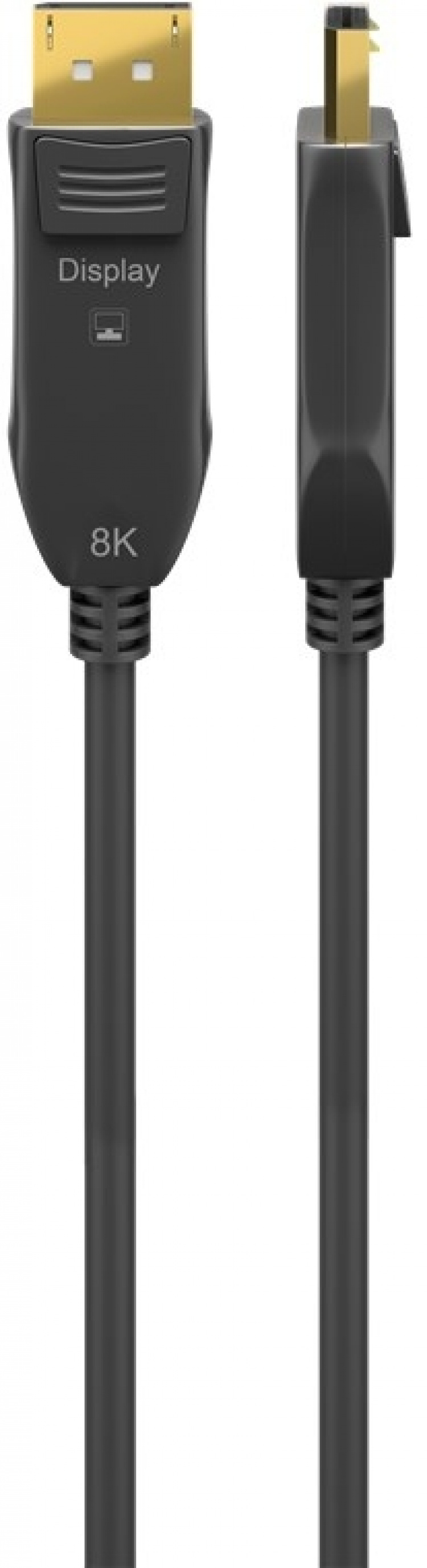 Goobay Optisk DisplayPort™ hybridkabel 2.0 (AOC) Gullbelagt Displayport™-plugg > Displayport™-plugg, 50 m Goobay Optisk DisplayPort™ hybridkabel 2.0 (AOC) Gullbelagt Displayport™-plugg > Displayport™-plugg, 50 m