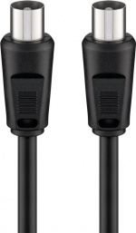 Goobay Antennekabel (koaksialplugg > koaksialplugg), 2,5 m Goobay Antennekabel (koaksialplugg > koaksialplugg), 2,5 m