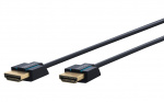 ClickTronic Ultratynn høyhastighets HDMI™-kabel med Ethernet Premium-kabel | 1x HDMI™-kontakt 1x HDMI™-kontakt | 2,0 m | UHD 4K @ 60 Hz