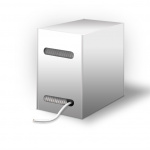 Goobay CAT 6 patchkabel, U/UTP, hvit CCA-kobberforbindelse for SOHO-bruk, AWG 23/1 (solid), PVC, 305 m