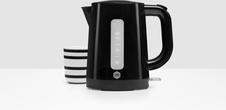 OBH Nordica Daybreak vannkoker, svart