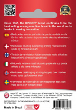 Singer jeansnål i størrelse 90/110, 5 stk