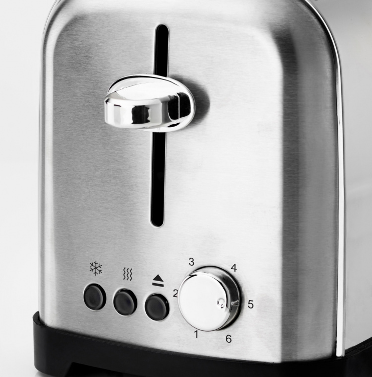 OBH Nordica Metropolitan brødrister, for 2 skiver, stål OBH Nordica Metropolitan brødrister, for 2 skiver, stål