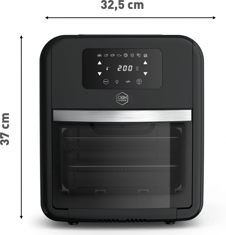 OBH Nordica Easy Fry Oven & Grill 9-i-1 - frityrgryte, 11 L OBH Nordica Easy Fry Oven & Grill 9-i-1 - frityrgryte, 11 L