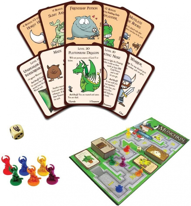Munchkin Deluxe Strategispill (ENG)