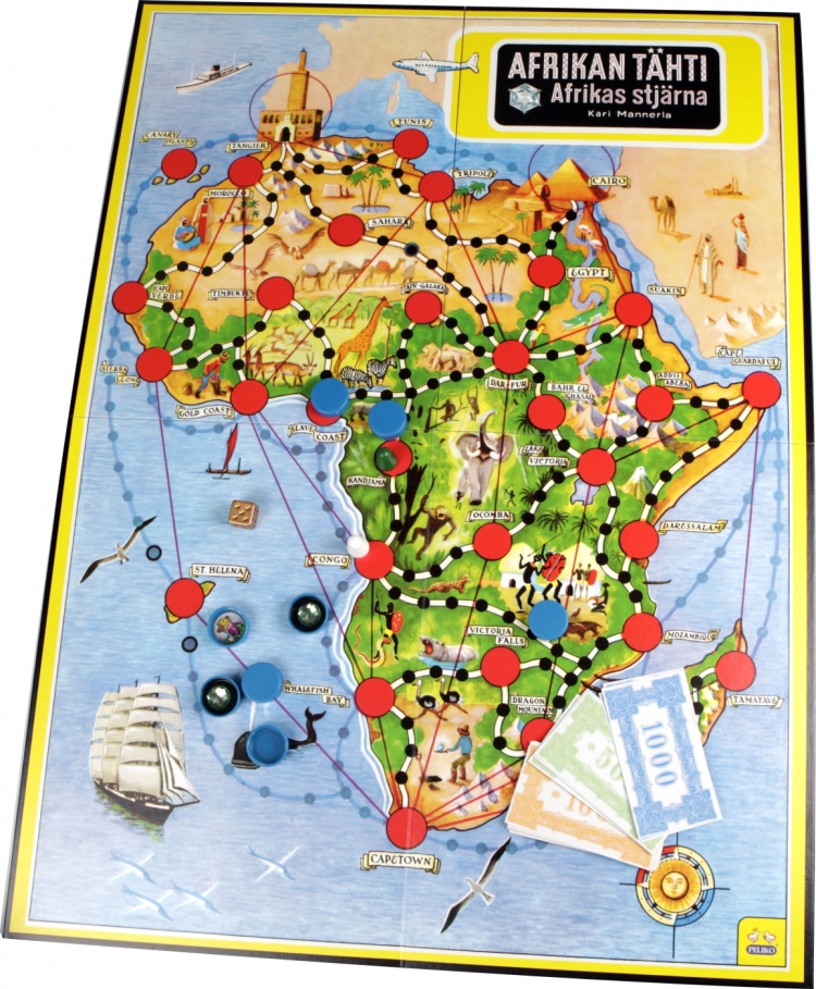 African Star Deluxe brettspill African Star Deluxe brettspill