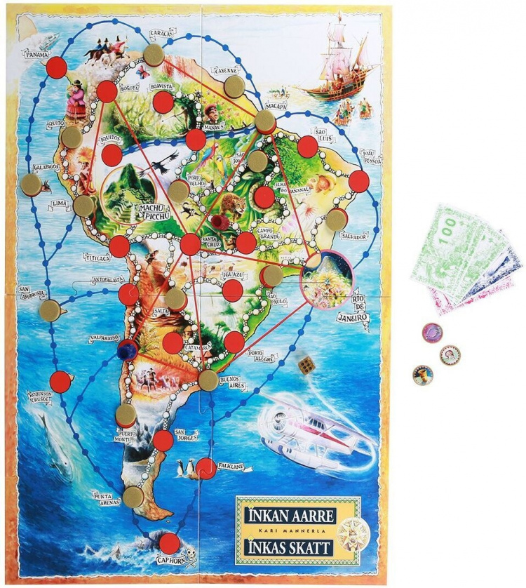 Inkas skatt Deluxe brettspill