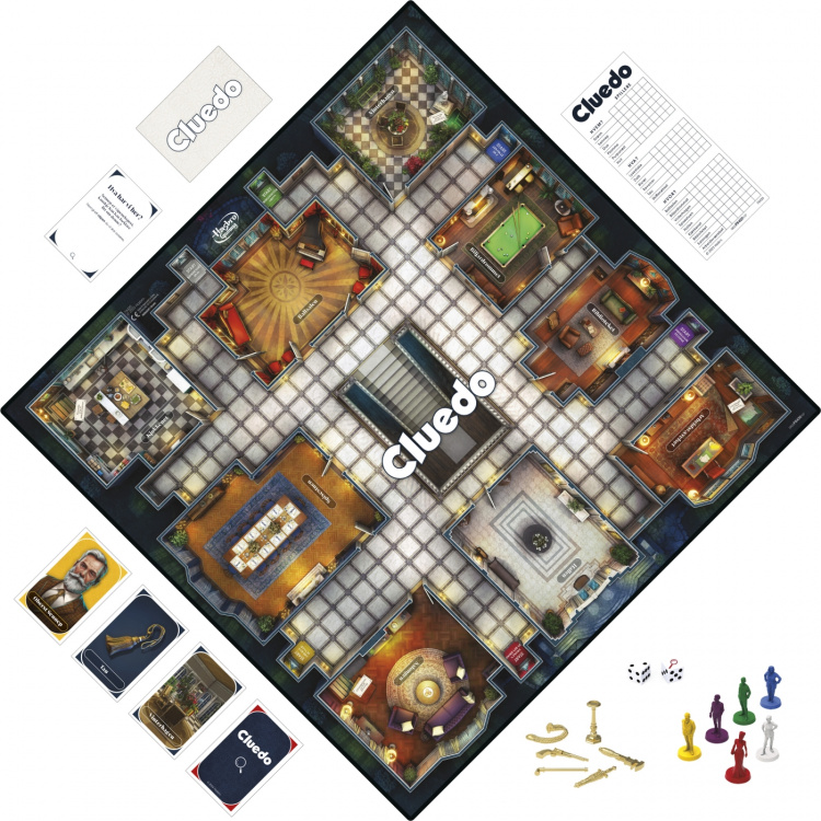 Hasbro Cluedo Klassisk brettspill, på finsk