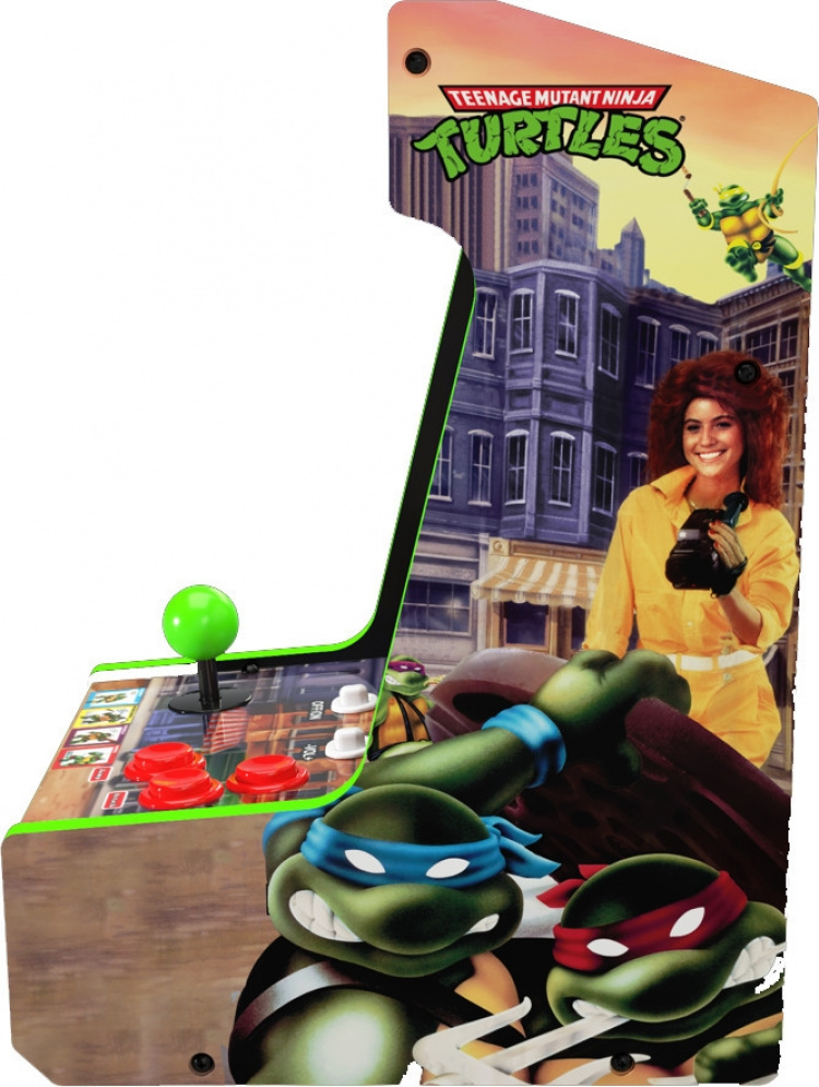 Arcade1Up Mini Teenage Mutant Ninja Turtles-spillskap