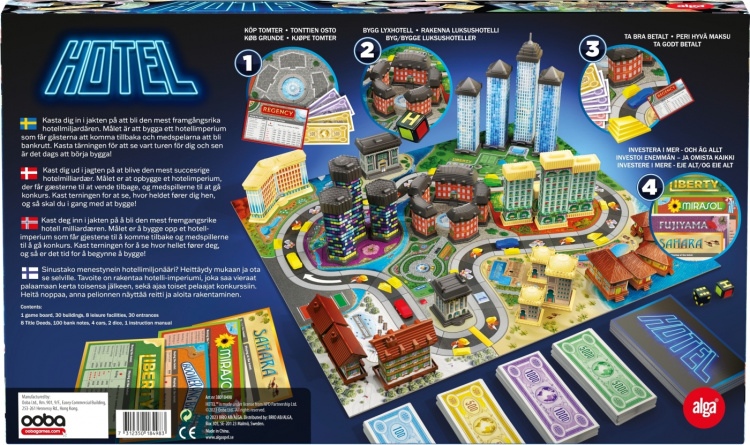 Alga Hotel - brettspill, Nordisk Alga Hotel - brettspill, Nordisk
