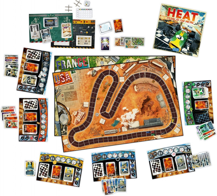 Days of Wonder Heat Pedal to the Metal Nordic brettspill