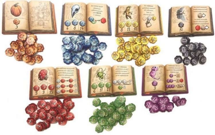 Räävelis örtläkare - brettspill Räävelis örtläkare - brettspill