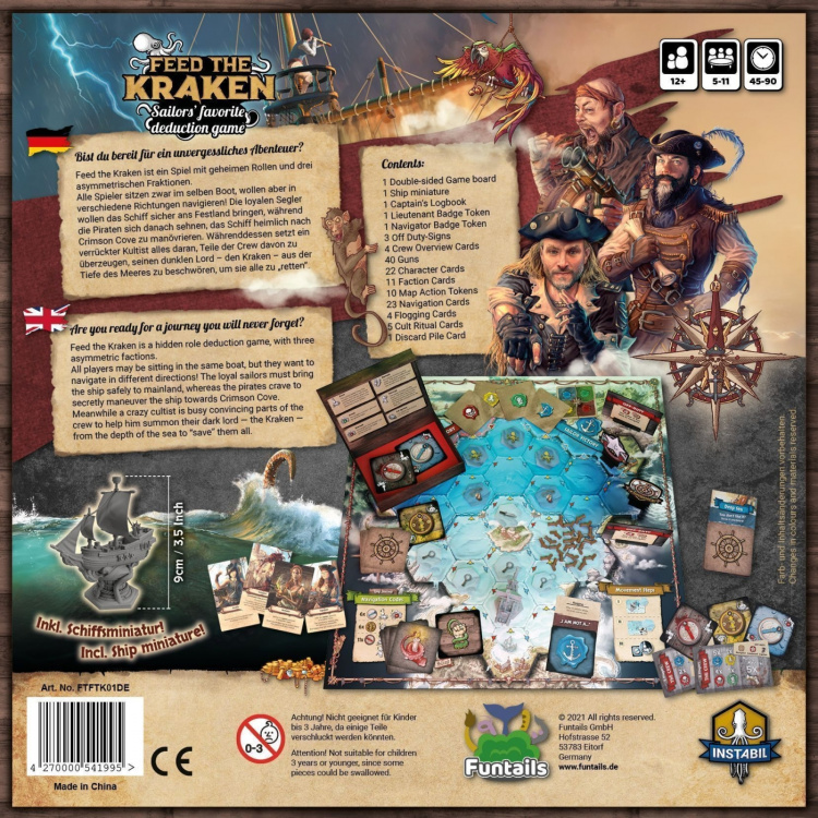 Feed the Kraken - brettspill (ENG)