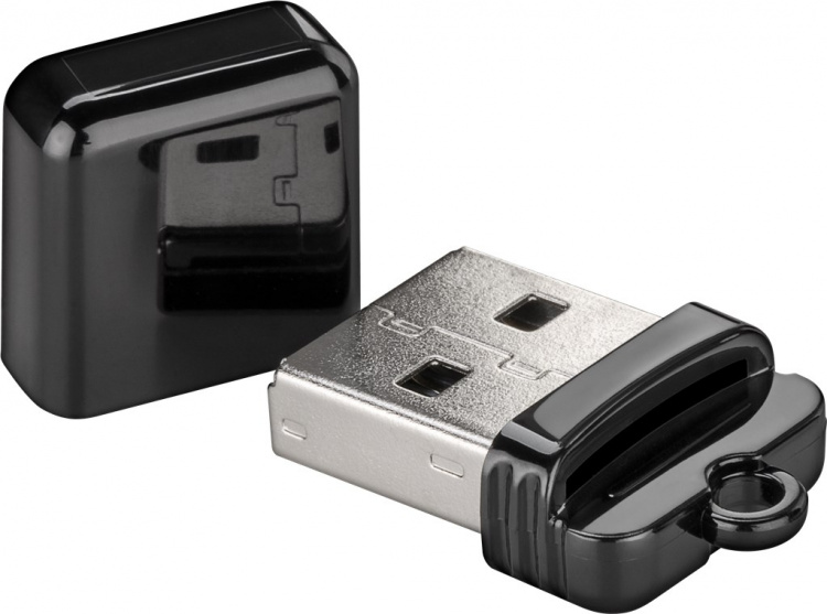 Goobay Kortleser, USB 2.0 for lesing av microSD-minnekortformat