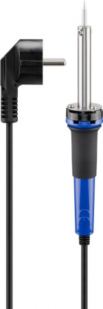 Goobay Loddekolbesett for finlodding, 30 W, 5 stk. med loddekolbe, loddekolbeholder, loddeboltspiral, ekstra loddespiss og kolofonium