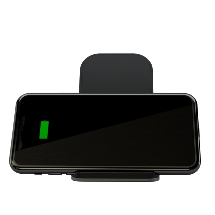 Goobay Trådløs hurtiglader for bord 10 W, Passer for smarttelefoner og enheter med Qi-standard