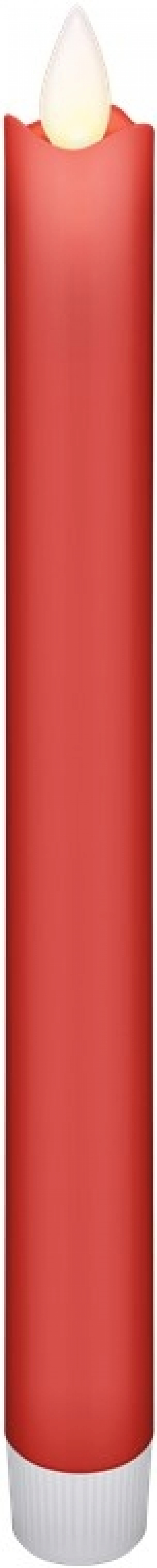 Goobay Sett med 5 røde LED-lamper i ekte voks, inkl. fjernkontroll Vakker og trygg belysningsløsning for mange områder, for eksempel hus og loggiaer, kontorer eller skoler