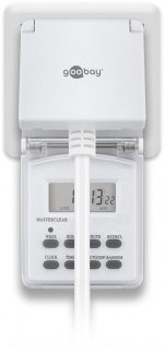 Goobay Sett med 2 digitale tidtakere IP44 Brukervennlige digitale tidtakere Goobay Sett med 2 digitale tidtakere IP44 Brukervennlige digitale tidtakere