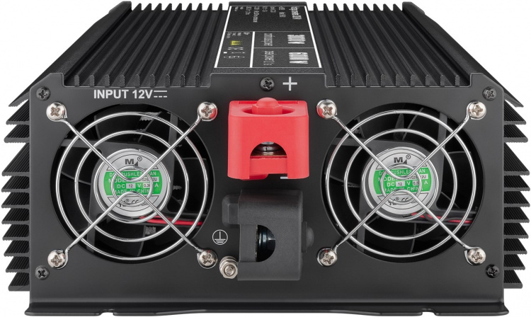 Goobay Spenningsomformer DC/AC (12 V - 230 V/3000 W) USB konverterer 12 V DC til 230 V AC