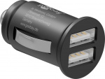 Goobay Dobbel USB-billader (15,5 W) 15,5 W maks. 3,1 A (12/24 V) 2x USB Goobay Dobbel USB-billader (15,5 W) 15,5 W maks. 3,1 A (12/24 V) 2x USB