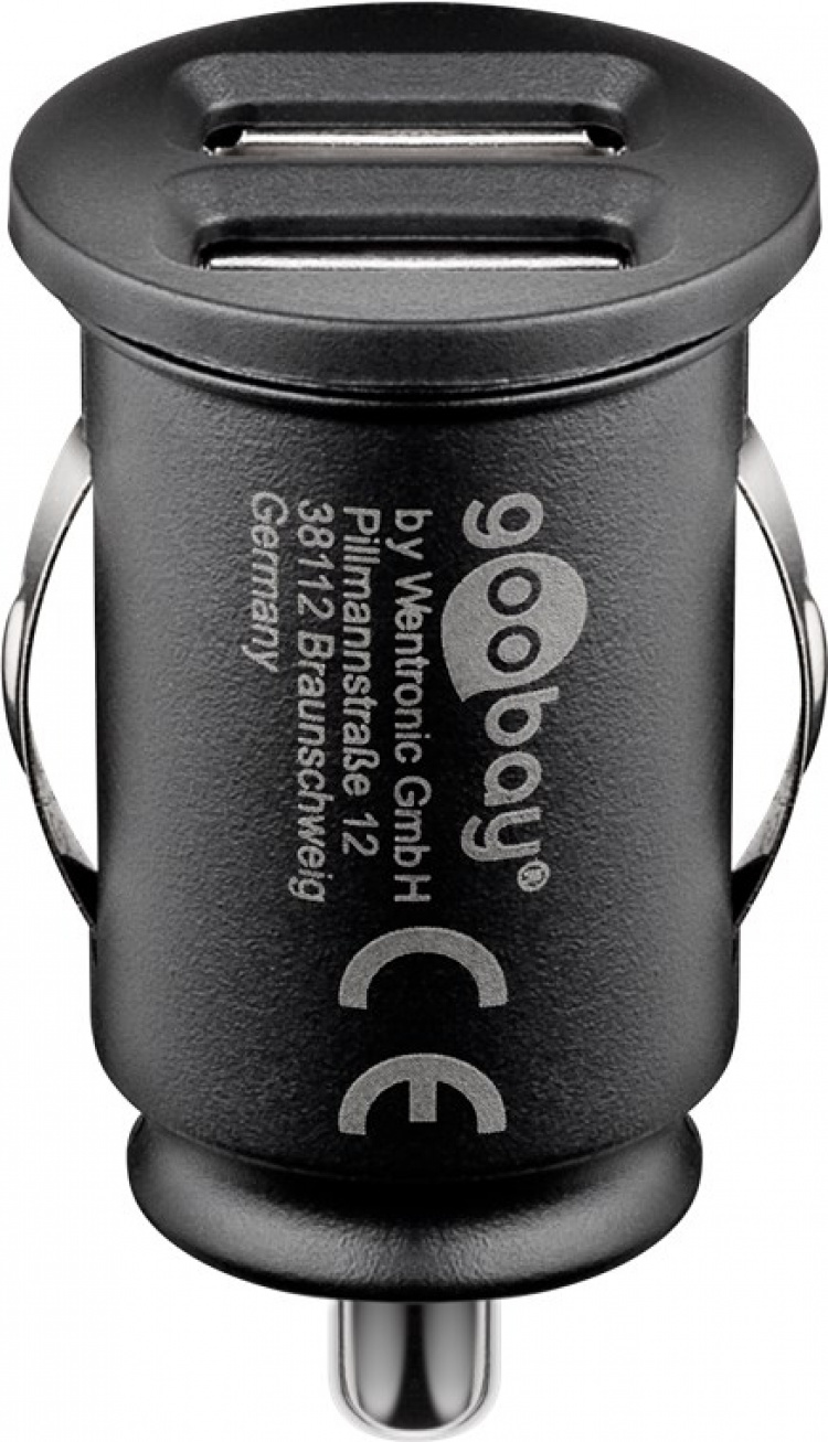 Goobay Dobbel USB-billader (15,5 W) 15,5 W maks. 3,1 A (12/24 V) 2x USB Goobay Dobbel USB-billader (15,5 W) 15,5 W maks. 3,1 A (12/24 V) 2x USB