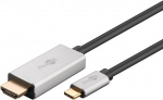 Goobay USB-C™ til HDMI™-adapterkabel, 2 m USB-C™-kontakt > HDMI™-kontakt (type A) Goobay USB-C™ til HDMI™-adapterkabel, 2 m USB-C™-kontakt > HDMI™-kontakt (type A)