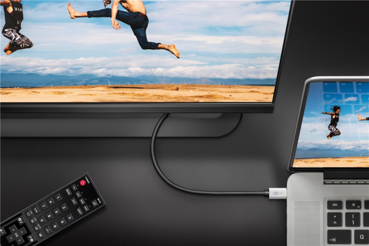 Goobay USB-C™ til HDMI™-adapterkabel, 2 m USB-C™-kontakt > HDMI™-kontakt (type A) Goobay USB-C™ til HDMI™-adapterkabel, 2 m USB-C™-kontakt > HDMI™-kontakt (type A)