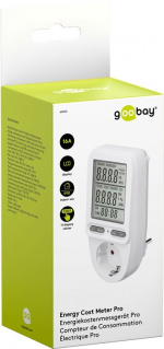 Goobay Digital energimåler Pro for måling av energiforbruket til elektriske husholdningsapparater