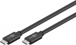 Goobay Synkroniser og lad superrask USB-C™-kabel (USB 3.2 Gen 1), USB-PD, 1,5 m USB-C™-plugg > USB-C™-plugg