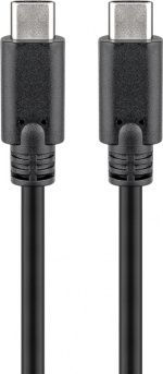 Goobay Synkroniser og lad superrask USB-C™-kabel (USB 3.2 Gen 1), USB-PD, 2 m USB-C™-plugg > USB-C™-plugg