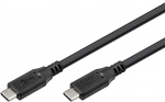Goobay Synkroniser og lad superrask USB-C™-kabel (USB 3.2 Gen 1), USB-PD, 2 m USB-C™-plugg > USB-C™-plugg