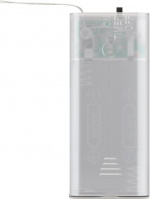 Goobay Lyskæde med sølvtråd og 20 LED-lys, inkl. timer Stemningsfull lysdekorasjon for innendørs bruk