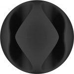 Goobay Kabelhåndtering 2 utsparinger, svart 6-pakning for å organisere og feste, avtakbar